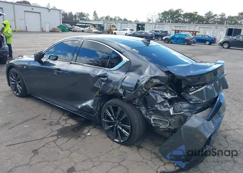 2021 Lexus Is 350 F Sport z USA, uszkodzony, nr VIN JTHGZ1E22M5022481